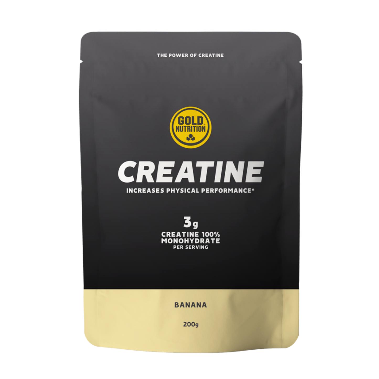100% Creatine Monohydrate 200g - Banana GoldNutrition
