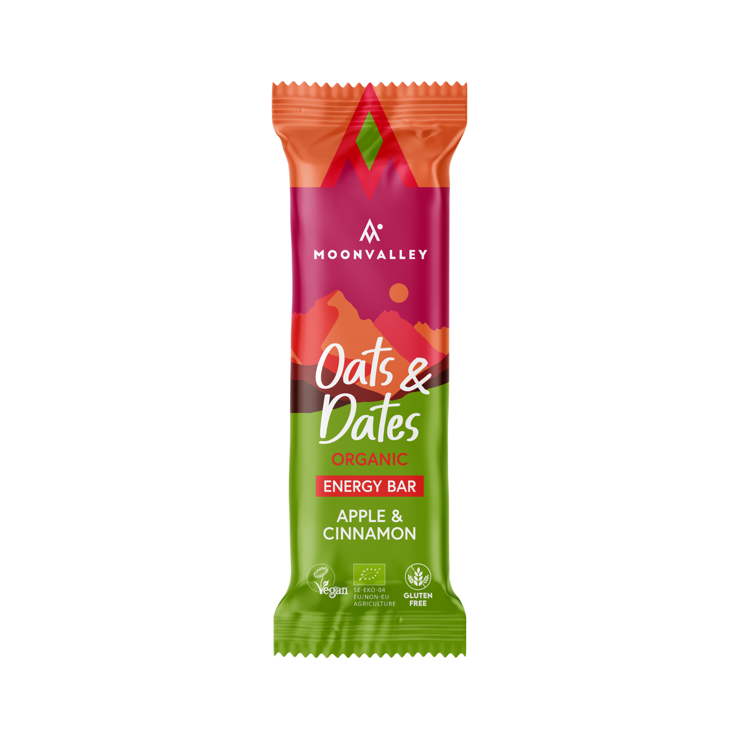 Moonvalley Organic Energy Bars Oats & Dates Apple & Cinnamon
