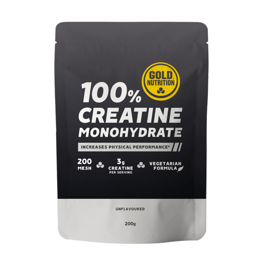 100% Creatine Monohydrate 200g - Unflavoured GoldNutrition