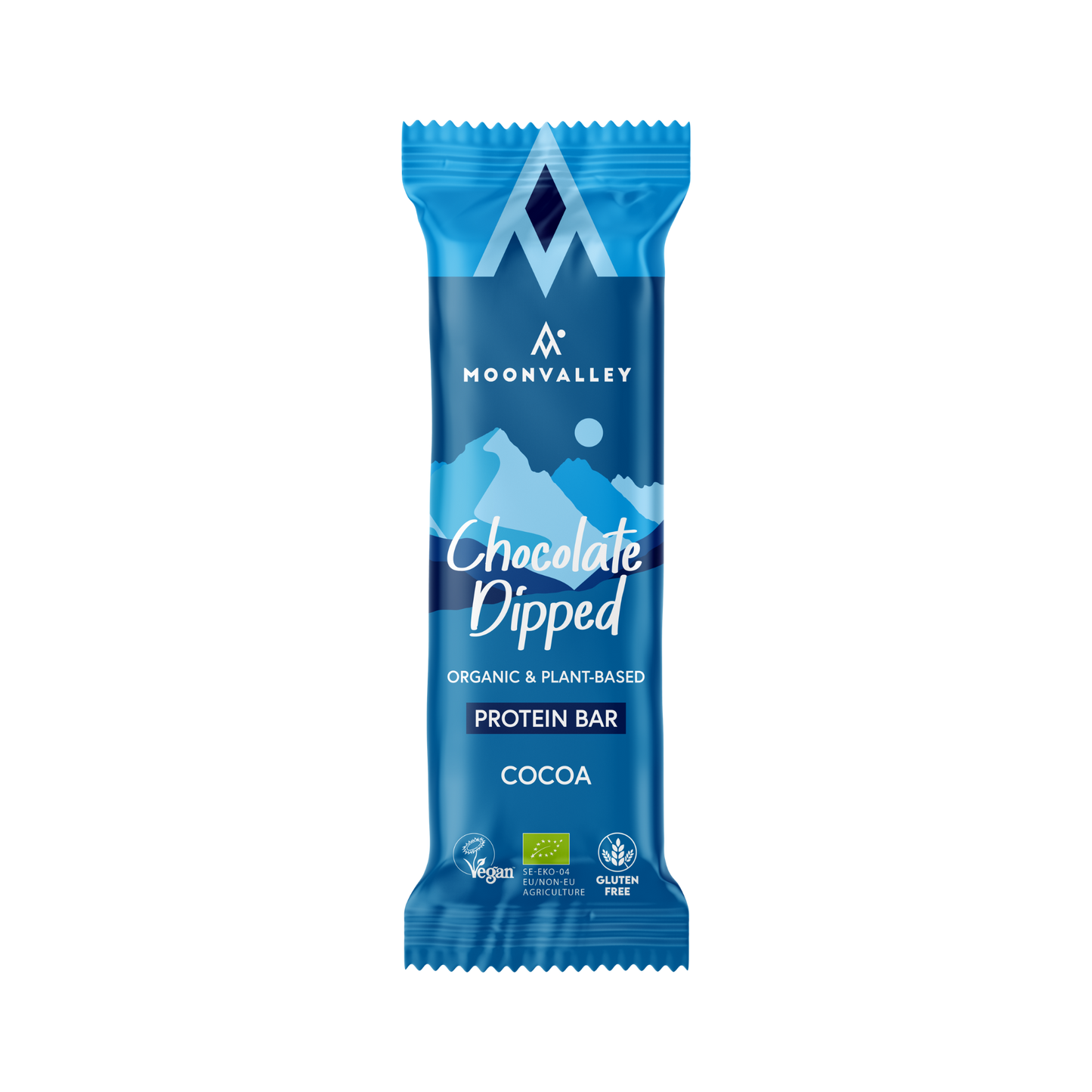 Moonvalley Organic Protein Bar Chocolate-Dipped Cocoa 
