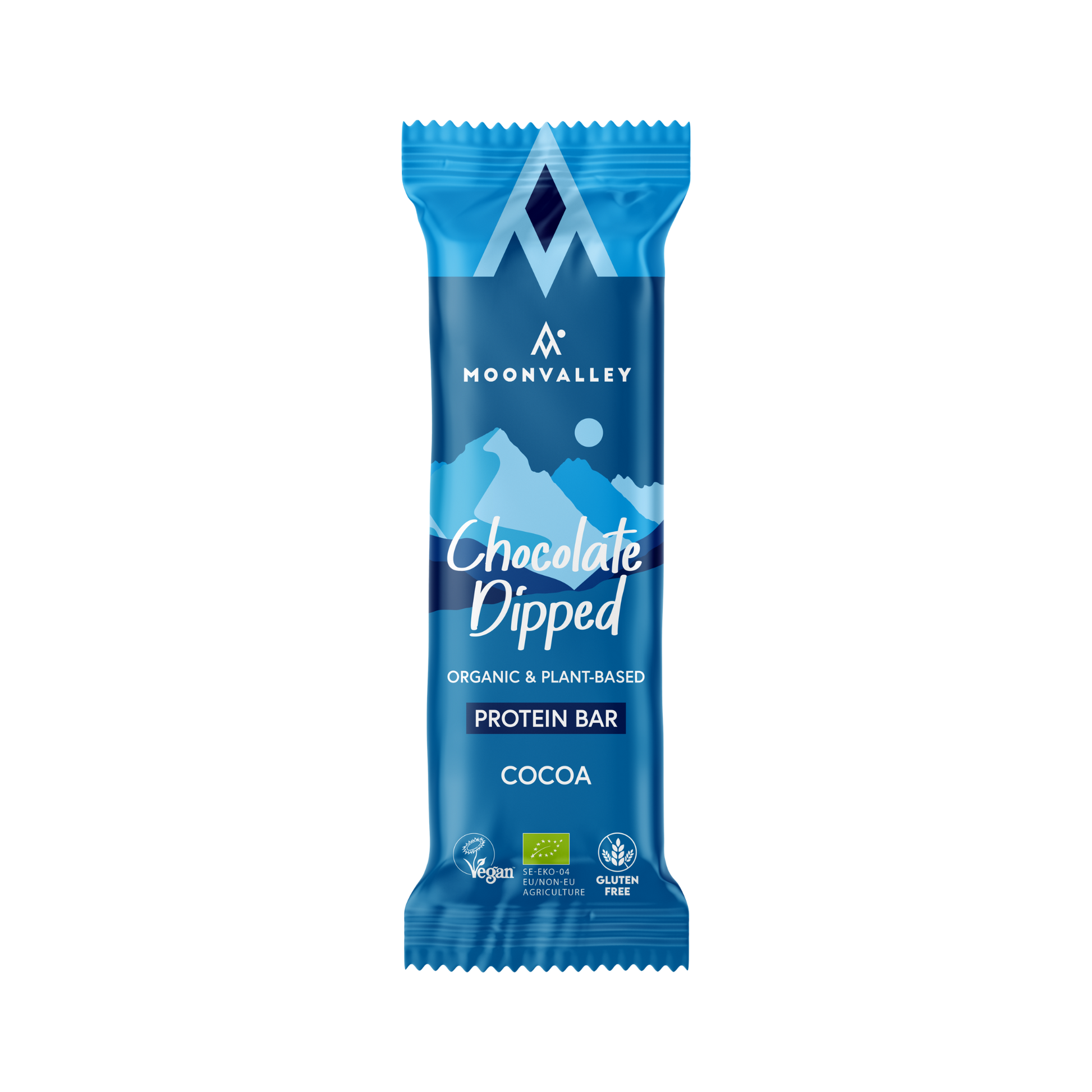 Moonvalley Organic Protein Bar Chocolate-Dipped Cocoa 