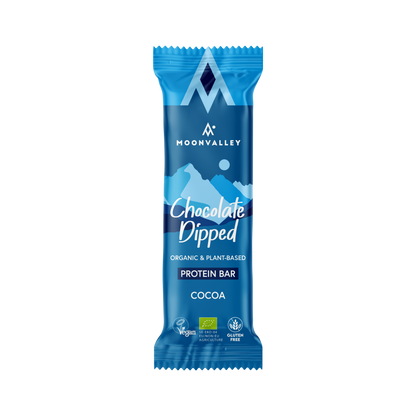 Moonvalley Organic Protein Bar Chocolate-Dipped Cocoa 