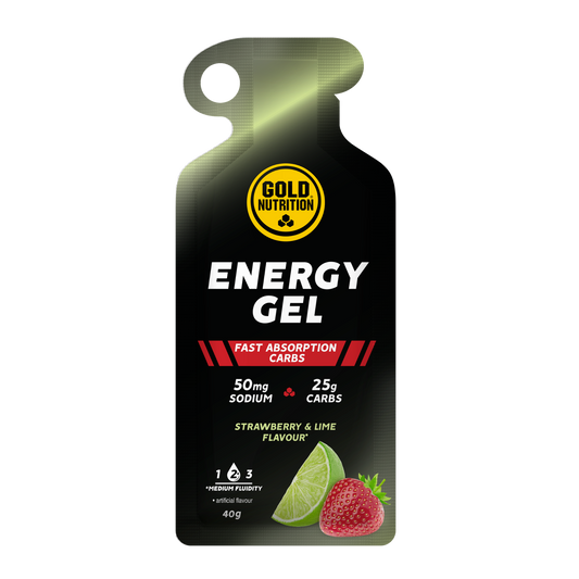 Goldnutrition Energy Gel - Strawberry & Lime