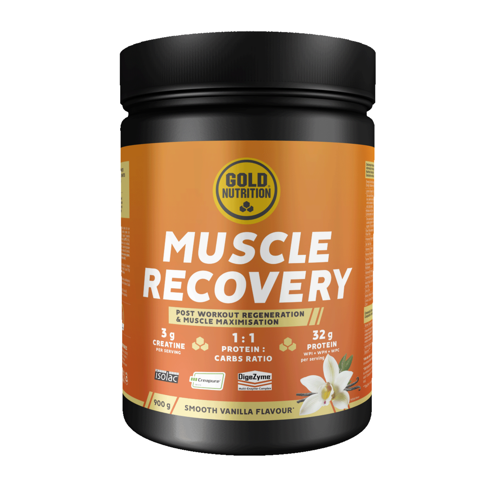 GoldNutrition Muscle Recovery 900g - Vanilla