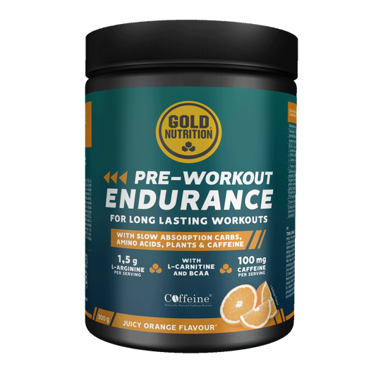 GoldNutrition Pre-Workout Endurance 300g - Orange