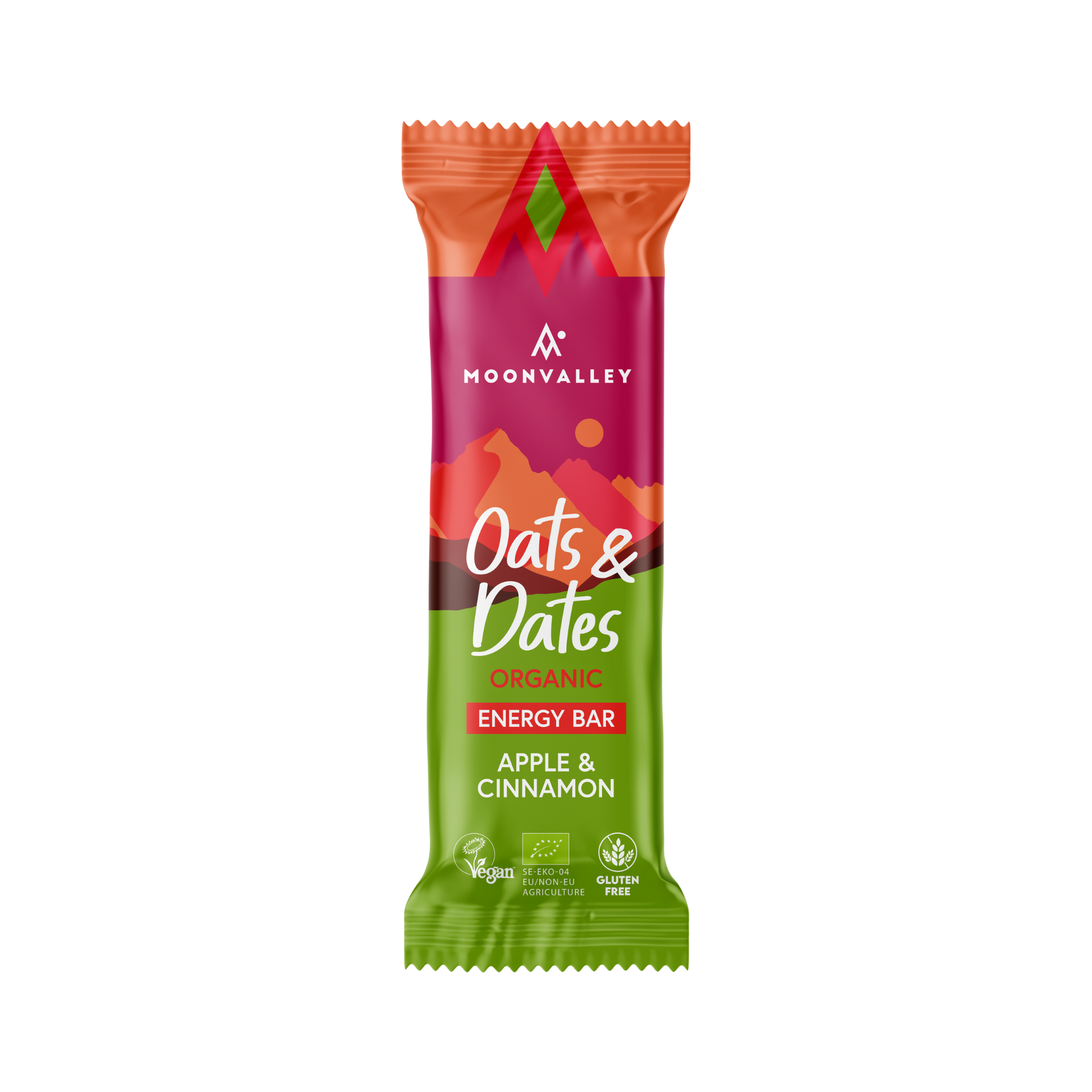 Moonvalley Organic Energy Bars Oats & Dates Apple & Cinnamon