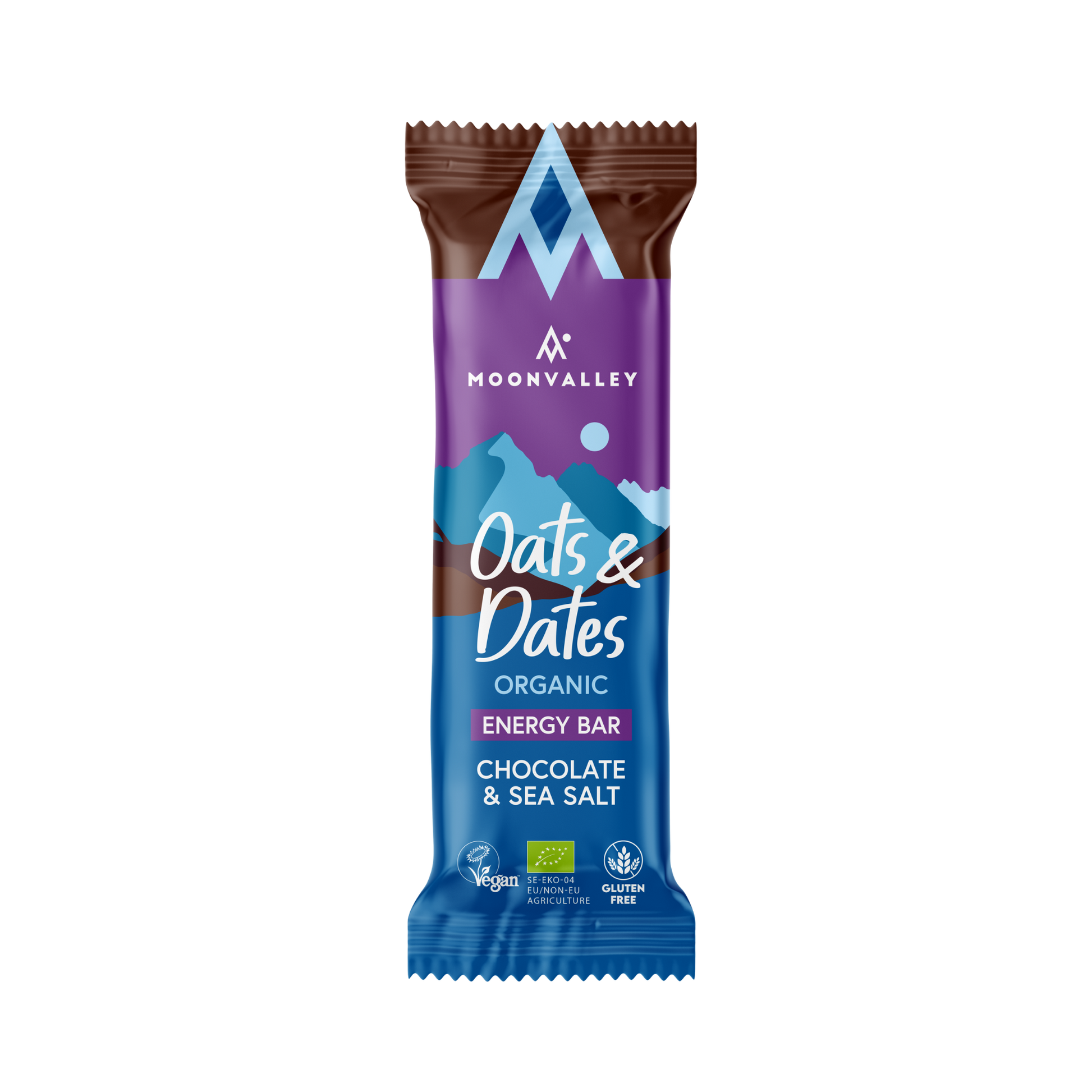 Moonvalley Organic Energy Bars Oats & Dates Chocolate & Sea Salt