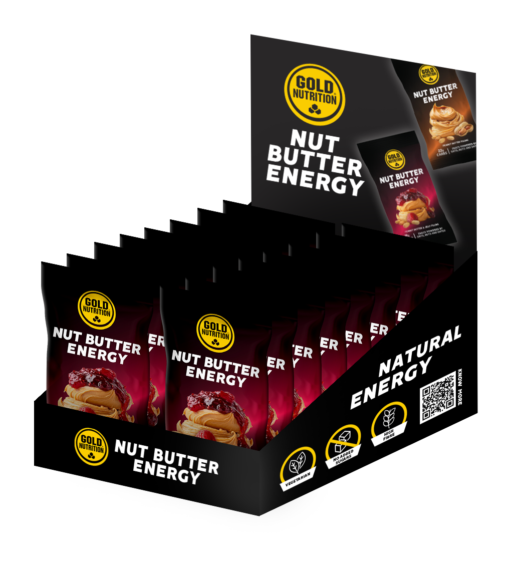 Goldnutrition Nut Butter Energy - Snack Bar box