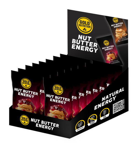 Goldnutrition Nut Butter Energy - Snack Bar box