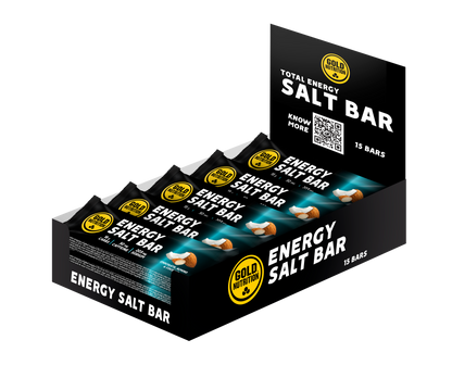 GoldNutrition Energy Salt Bar box - Chocolate, Almond & Coconut