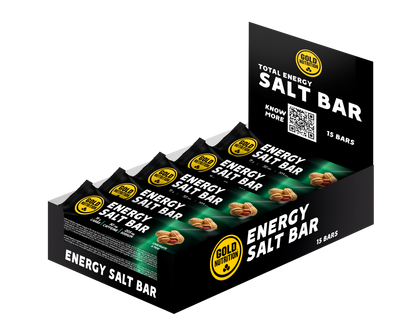 GoldNutrition Energy Salt Bar box - Chocolate & Peanut
