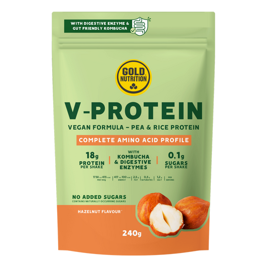 V-Protein 240g - Hazelnut GoldNutrition