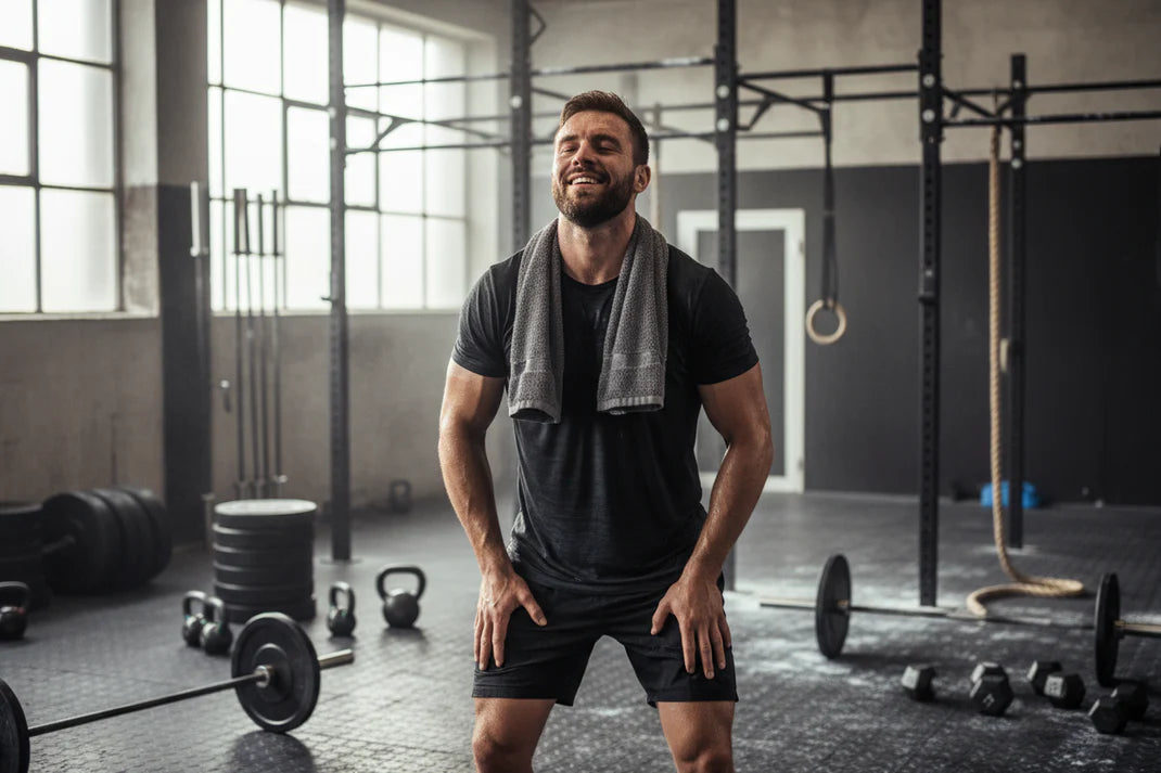 gym athlete in the gym 