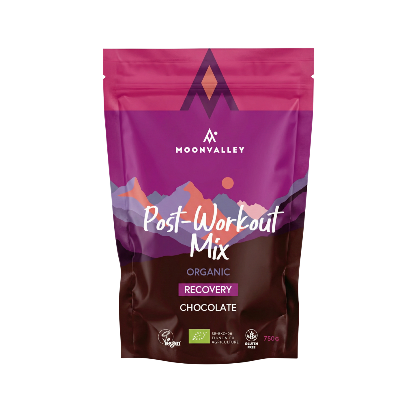 Moonvalley Organic Post-Workout Protein Mix Chocolate 750g