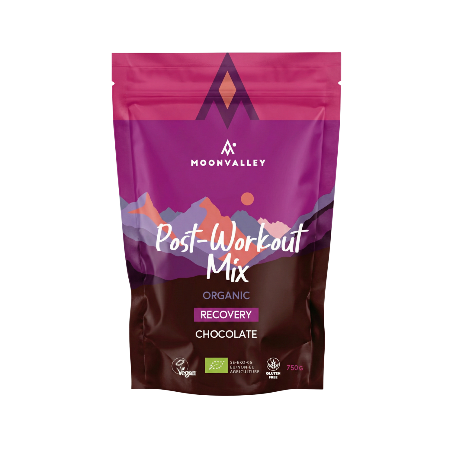 Moonvalley Organic Post-Workout Protein Mix Chocolate 750g