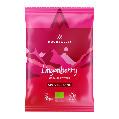Moonvalley Organic Sports Drink Lingonberry