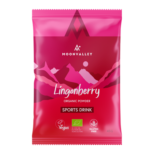 Moonvalley Organic Sports Drink Lingonberry